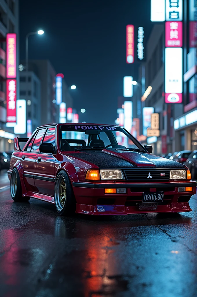 Mitsubishi Lancer 1987 modified