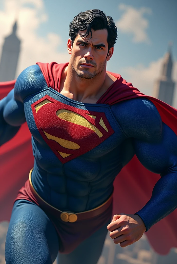 Imagine me as a superman
