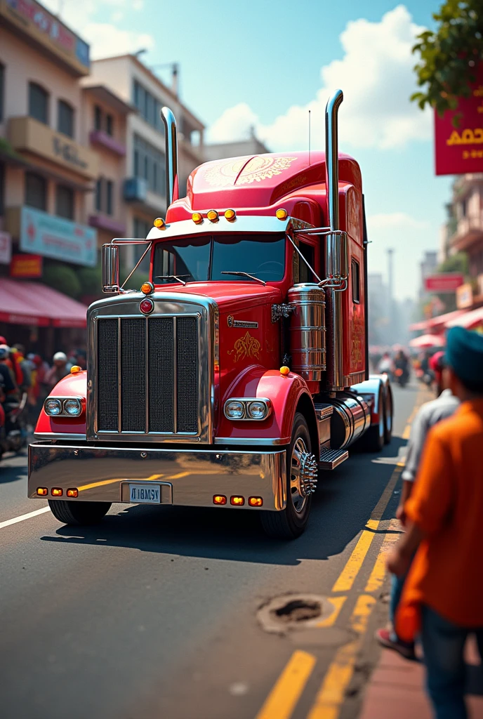 Canadian truck in punjab