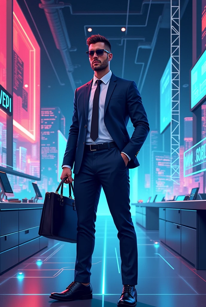 This image but with text in Portuguese and my name:
dude.BRILLIANT DIGITAL BUSINESS.