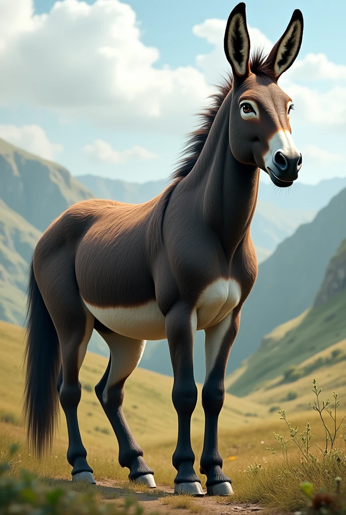 Donkey male hydride with horse female 