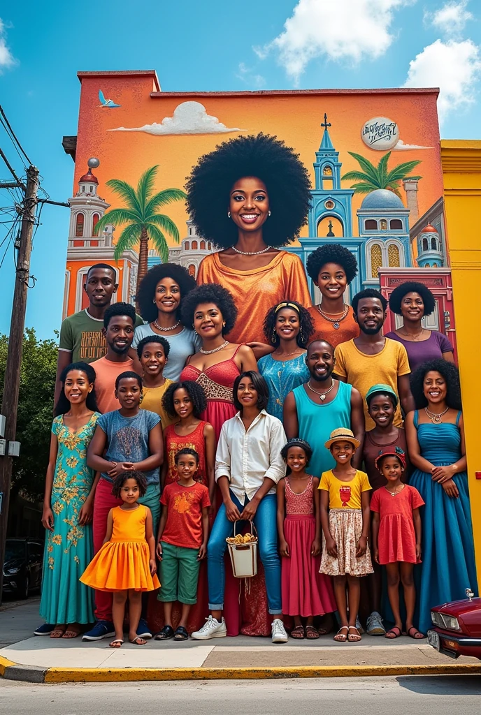 Ethnic and Cultural Diversity:

A vibrant mural or street art from Little Haiti or Little Havana that showcases Miami's rich cultural diversity. Alternatively, a photo of a local cultural festival with diverse participants can be effective