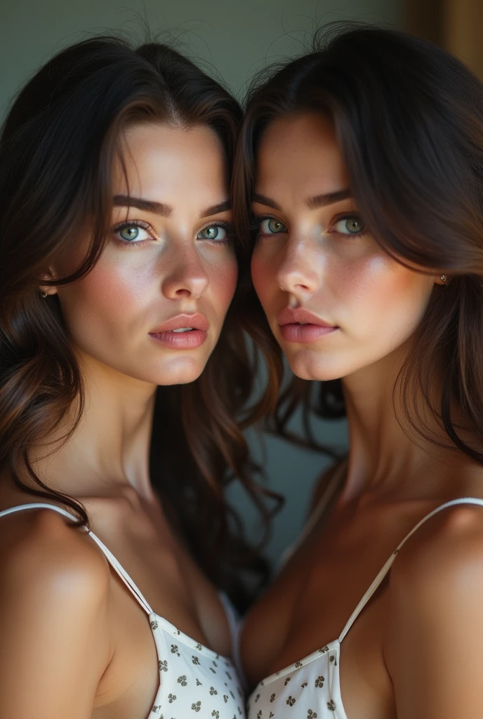 (((cloned face)))
(((similar identical twins)))
All the girls have the exact same face, The girls have the same face and figure, as if they were mirror images.
(((All the girls feel intense stimulation to their G-spots and climax at the same time, releasing intense squirts of fluids from their pussies like waterfalls.)))