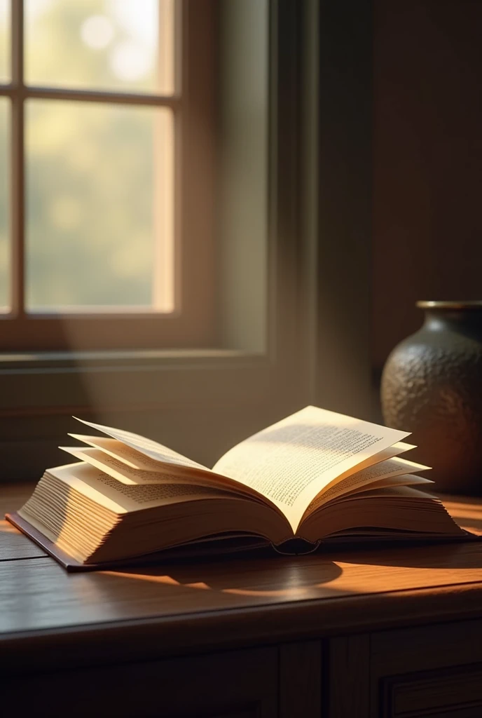 open book written
