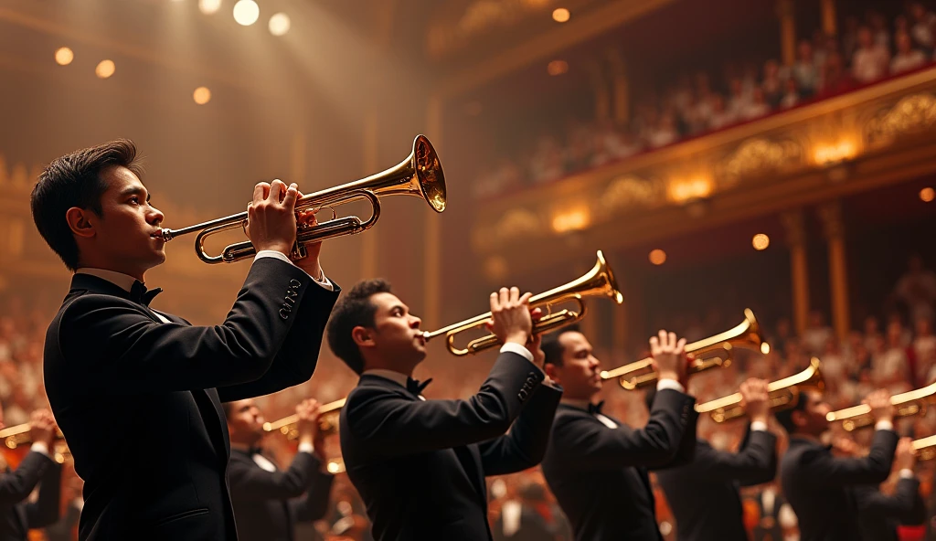 trumpets