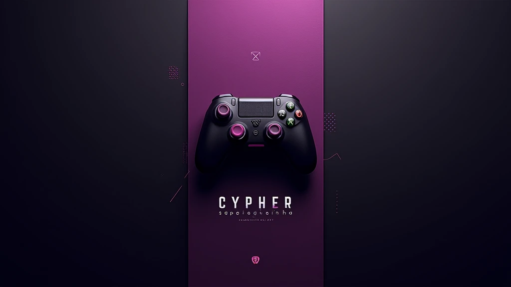 The image displays a sophisticated and elegant design for the gaming channel "Cypher Sapequinha". The background is a sophisticated combination of black and purple, with a subtle gradient that goes from deep purple in the center to solid black at the edges, creating a sense of depth and refinement.
No fundo, the logo of a video game controller is presented in a discreet and stylized way. The control, in a dark metallic purple shade with black accents, it is smooth and imposing, designed with a textured finish that adds a touch of technological sophistication.
the name "Cypher Sapequinha" is centrally positioned in a sleek, modern font, with large, clean letters in a shade of white or silver. The letters have a matte finish with a slight sheen in deep purple that adds a luxurious touch., standing out against the background in a refined way. The design is minimalist, without exaggeration, to maintain a clean and professional look.
Small graphic details, like fine lines and subtle geometric patterns in dark purple, are incorporated into the fund, adding a touch of complexity and modernity without overloading the image. In the bottom right corner, a slogan in small, discreet font, in gray or silver tones, It reads "Sophistication and Strategy in the World of Games", reflecting the channel's proposal with a mature and professional tone.
The image is finished with a polished finish and a light layer of subtle gloss on key elements., providing a visually appealing and adult presentation, suitable for an audience that appreciates a more refined and intelligent approach to the world of gaming.