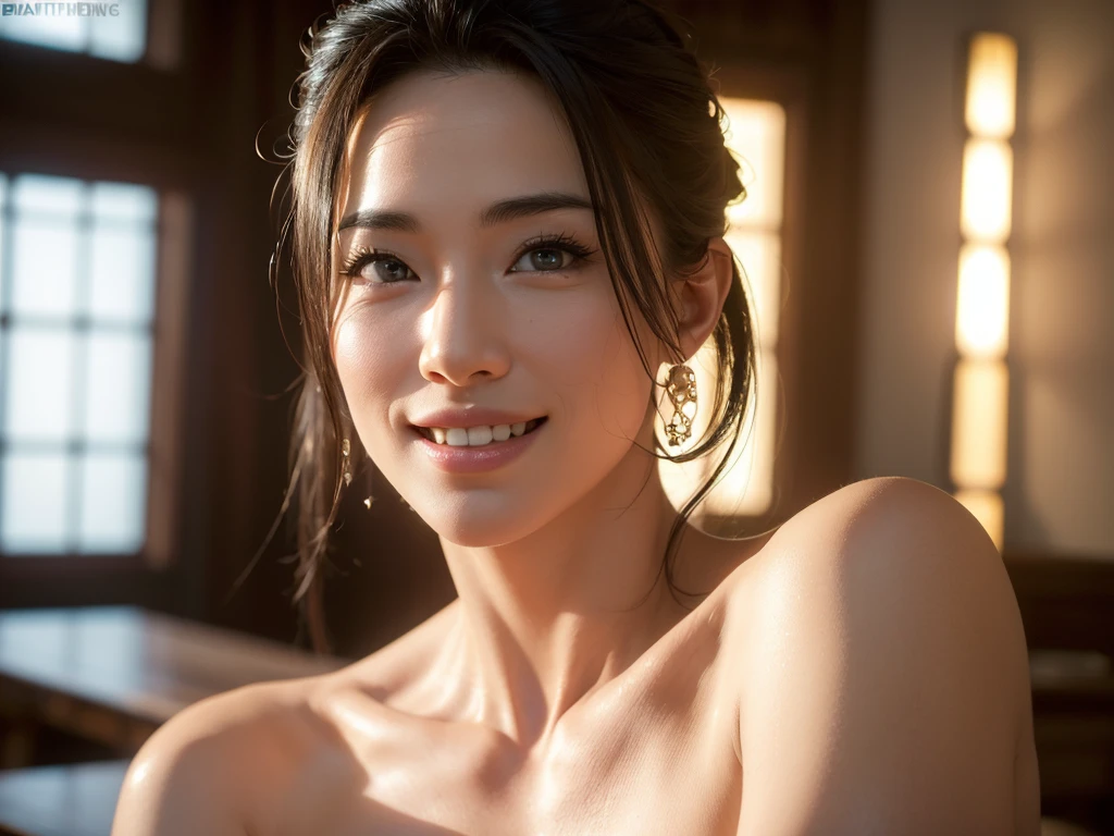 a gorgeous woman, martial artist, beautiful detailed smile, beautiful detailed teeth, POV, lover, cinematic dramatic lighting, (best quality,4k,8k,highres,masterpiece:1.2),ultra-detailed,(realistic,photorealistic,photo-realistic:1.37),HDR,UHD,studio lighting,ultra-fine painting,sharp focus,physically-based rendering,extreme detail description,professional,vivid colors,bokeh,portrait,photorealistic,cinematic