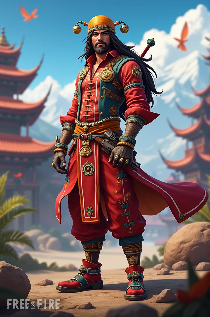 Write Nepali Brand And photo Free fire Bundle