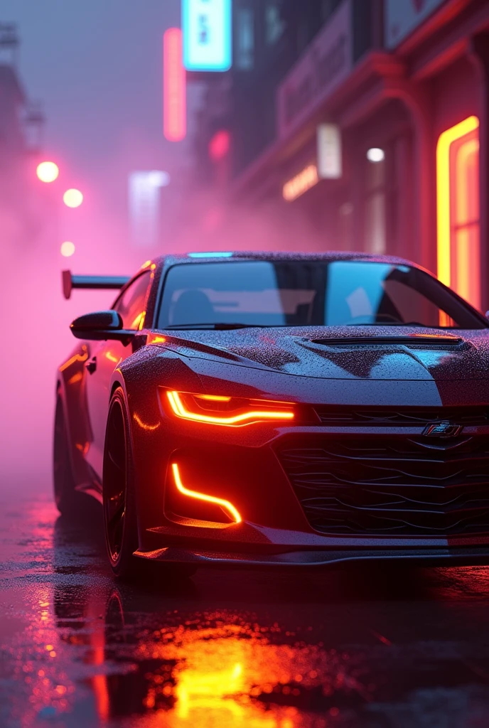 Chevrolet gentra With and onrange neon lights and fog