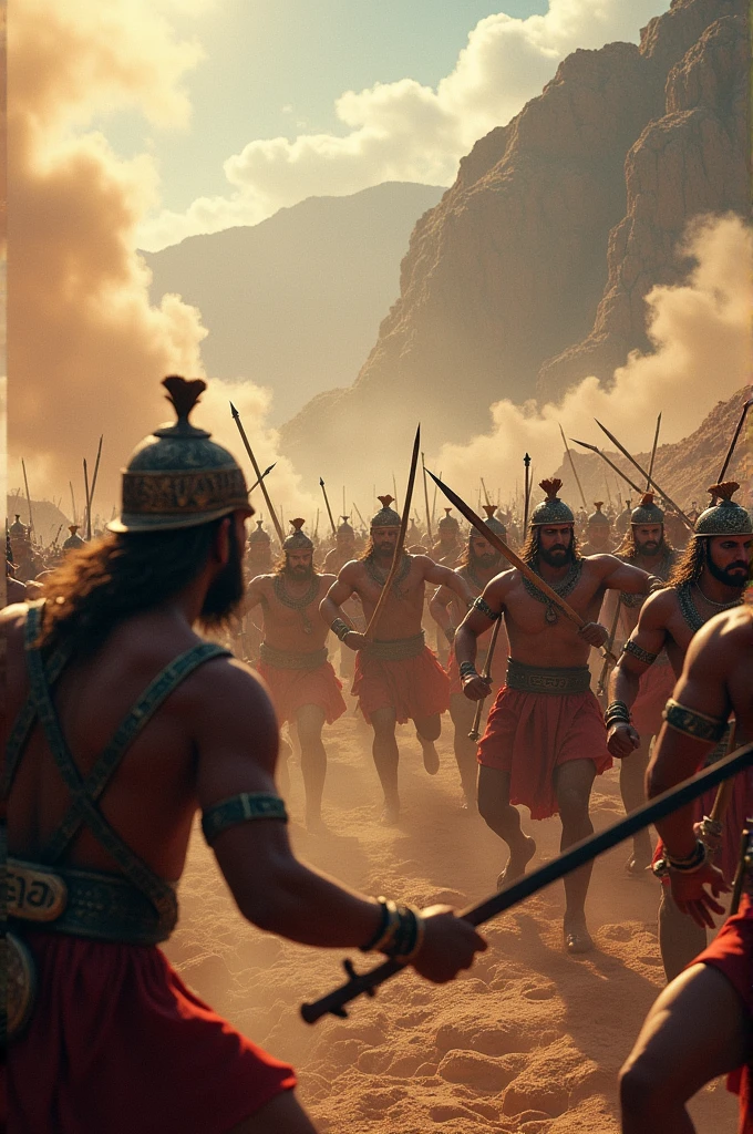 Create an image of Kalinga war 
