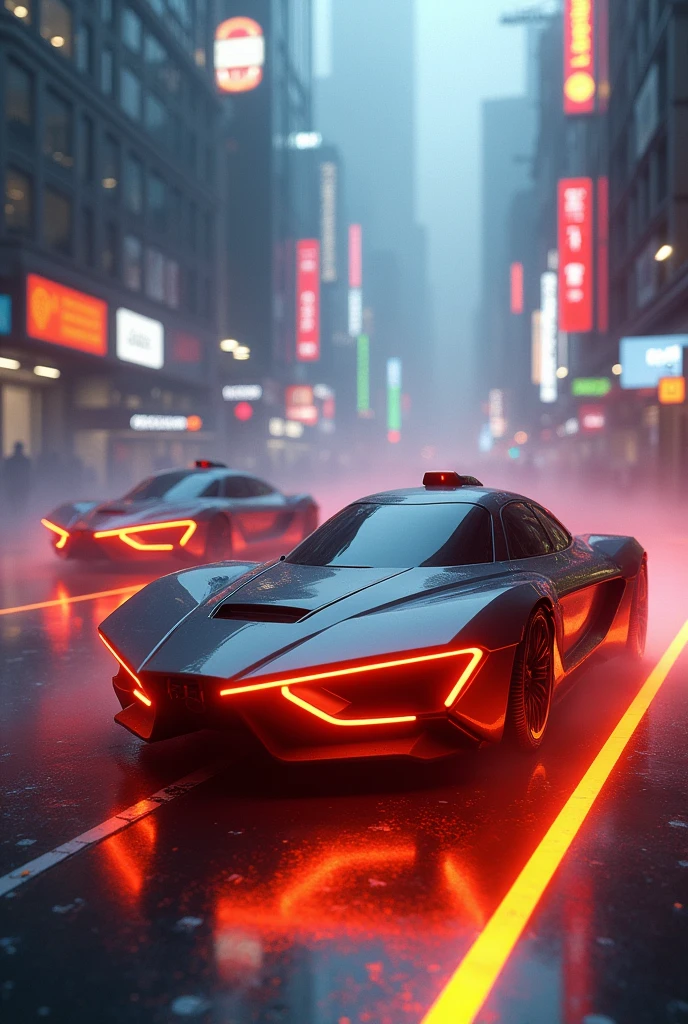 Damas 2 and onrange neon lights and fog