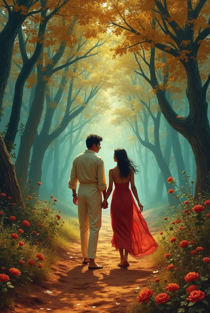 This narrative captures the essence of nostalgia and love in an Indian setting, weaving together past and present to explore how memories shape our journey and personal growth.