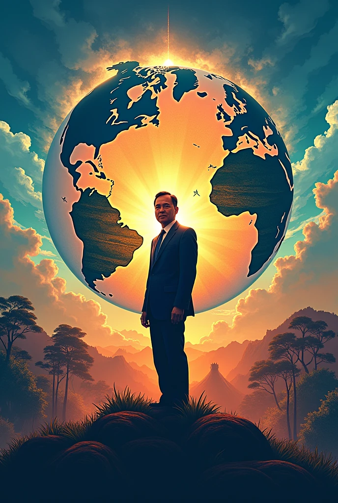 make me an poster with the theme of the Philippines in international relations