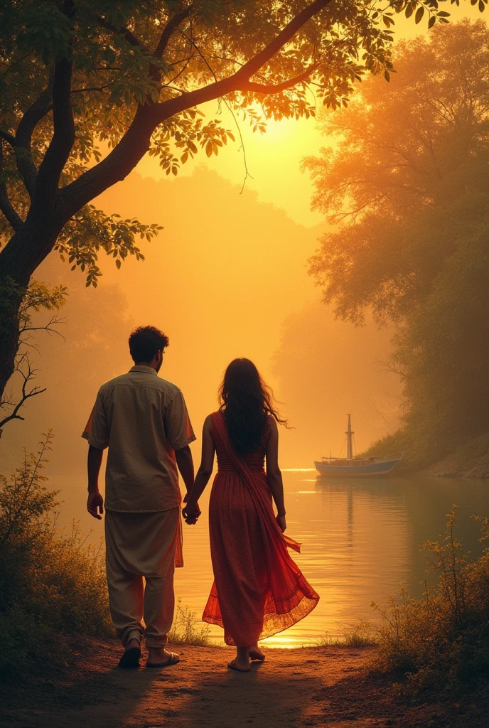 This narrative captures the essence of nostalgia and love in an Indian setting, weaving together past and present to explore how memories shape our journey and personal growth.