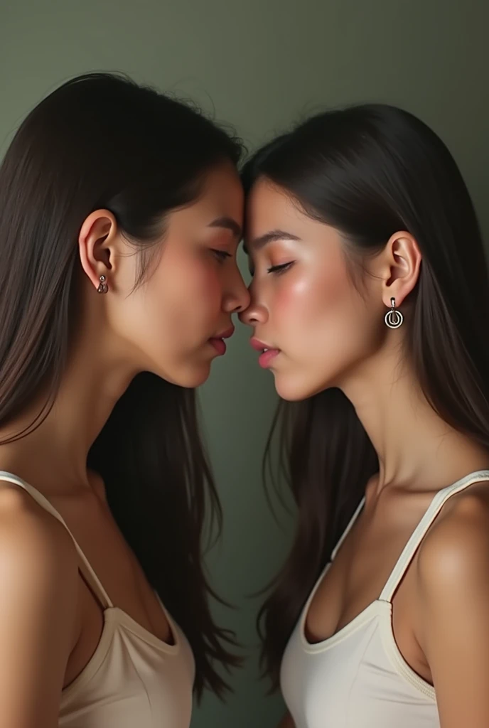 (((9+girls with the same face)))(((cloned face)))
(((similar identical twins)))
All the girls have the exact same face, The girls have the same face and figure.
(((Each of them feels as if they are licking the other girl's pussy, each of them feels as if their wombs are being exposed to intense pleasure, throbbing with ecstasy.)))