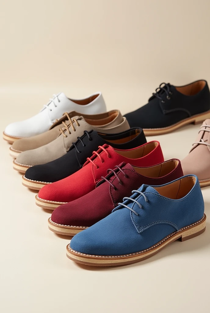 Peut tu créé une belle affiche avec des lacets de chaussure rond et d'autre plat en coton, de couleur blanc, de couleur rouge, de couleur noir, de couleur bordeaux, de couleur bleu marine, de couleur beige, je ne veux pas qu'il y est de chaussures sur l'image je veux uniquement des lacets en vrac