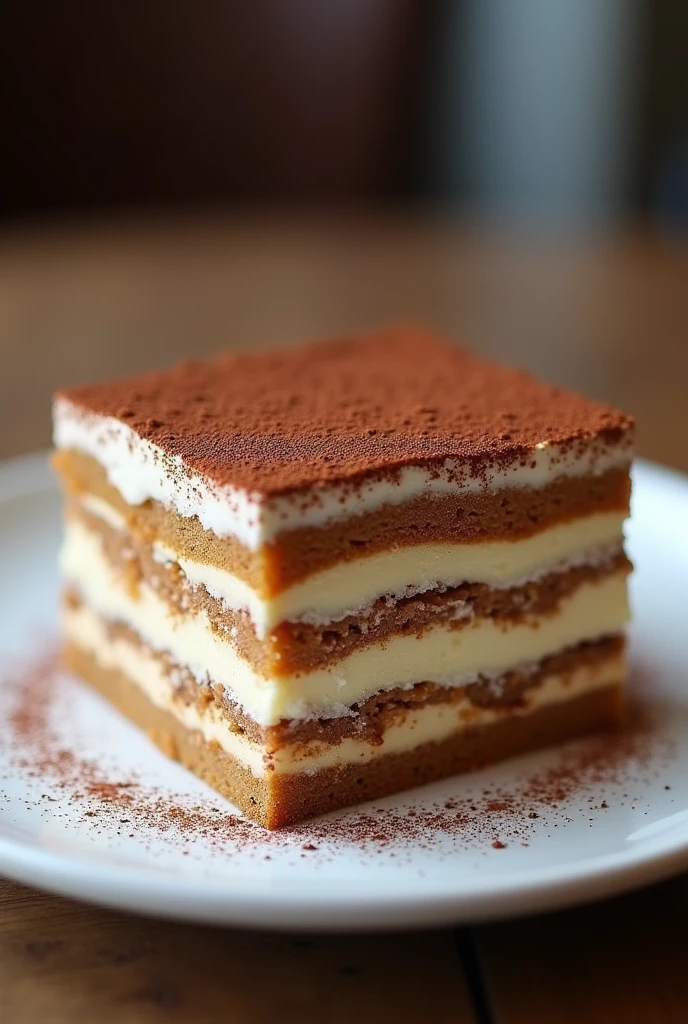 Point of view: you oredered TIRAMISU CAKE