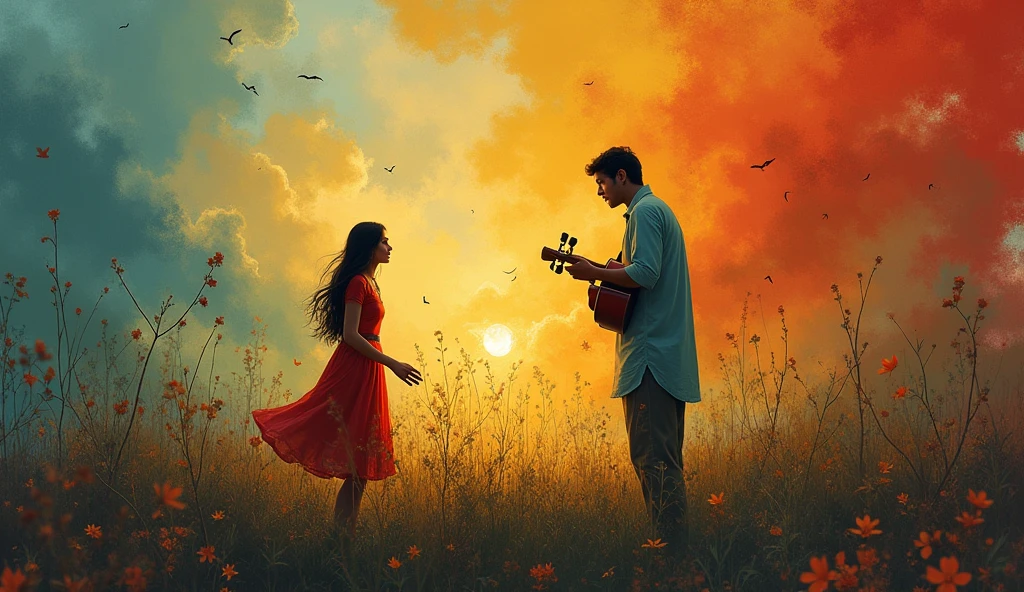 This narrative captures the essence of nostalgia and love in an Indian setting, weaving together past and present to explore how memories shape our journey and personal growth.