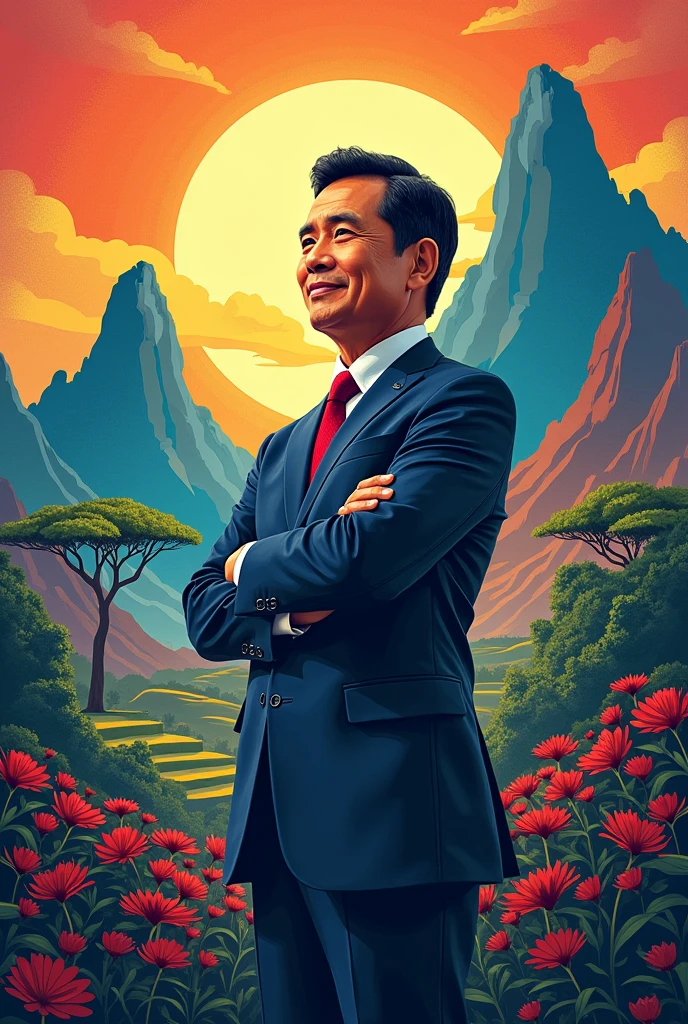 make me an poster with the theme of the Philippines in international relations