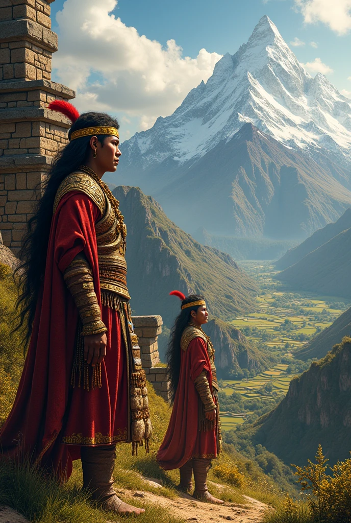 The wonderful lands of Peru and the gold of the Incas