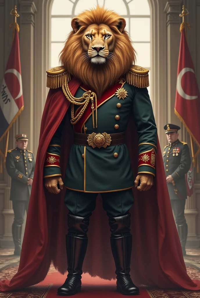 LION stand up Brigadier General