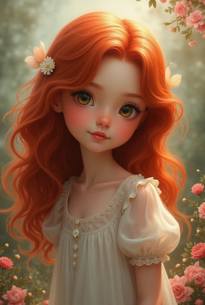 beautiful Strawberry girl