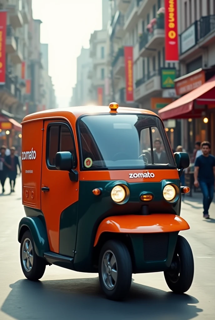 Zomato ev three Wheeler