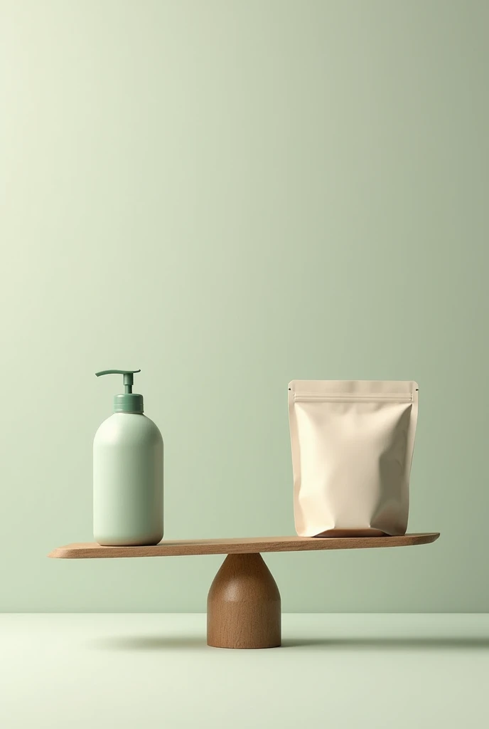 Balance scale of eco friendly products high price then other normal products