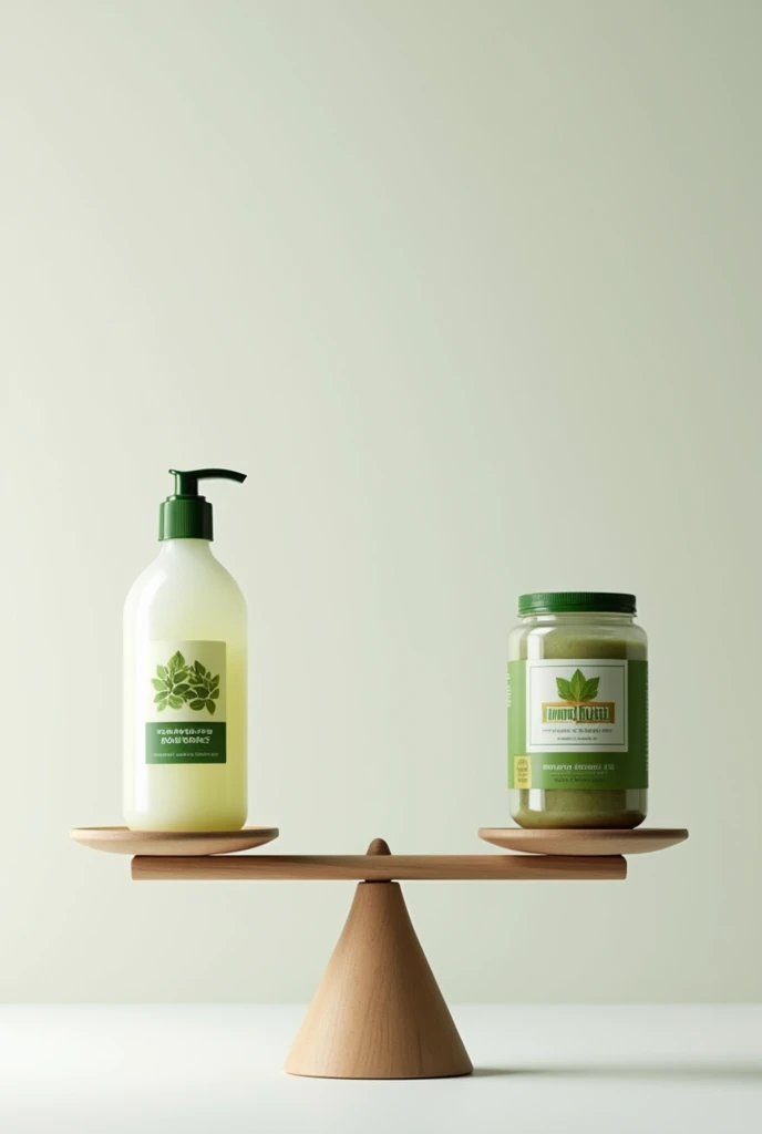 Balance scale of eco friendly products high price then other normal products