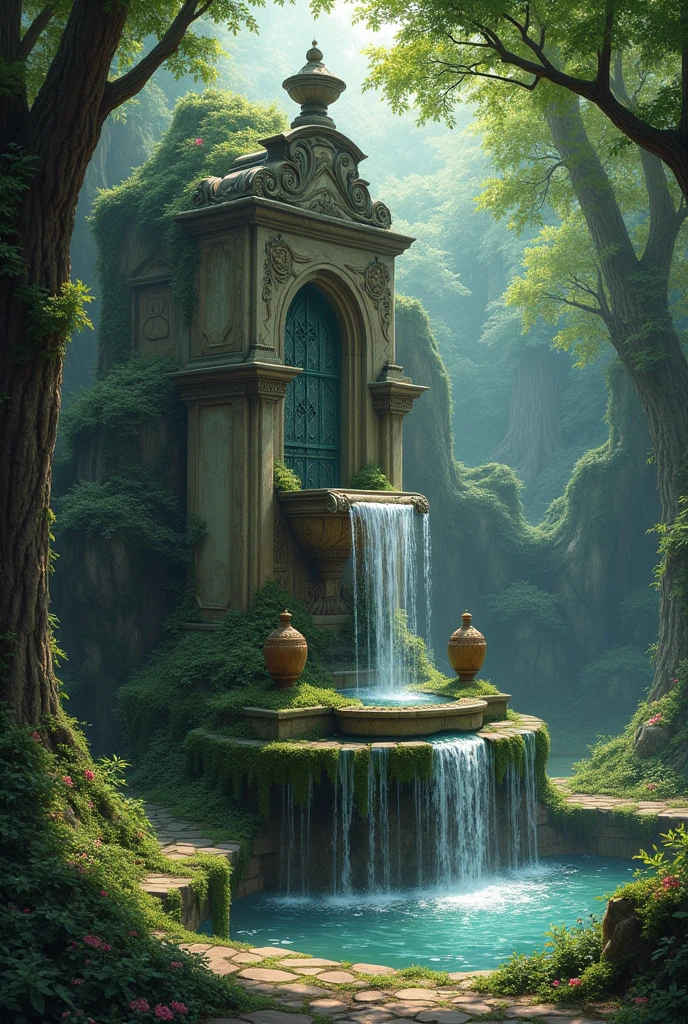 The fountain whispers secrets old,
Of treasure hidden and tales untold. For kids poem