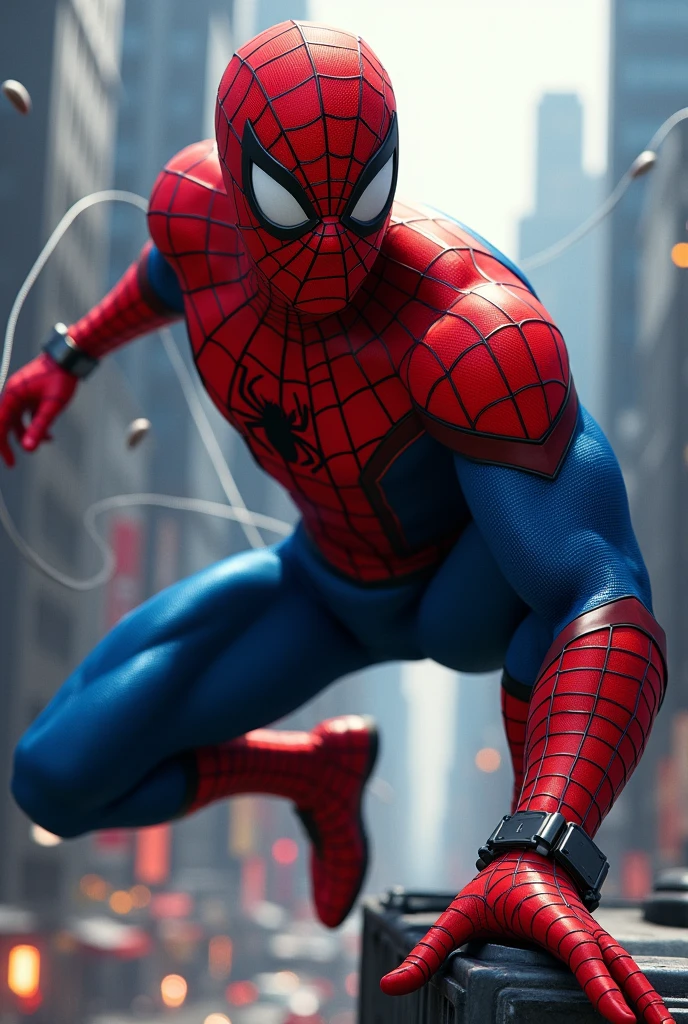 Create a spiderman