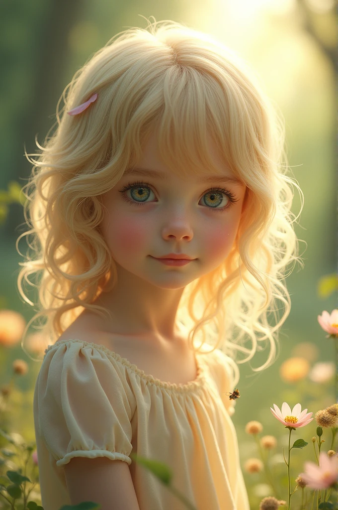 A girl 