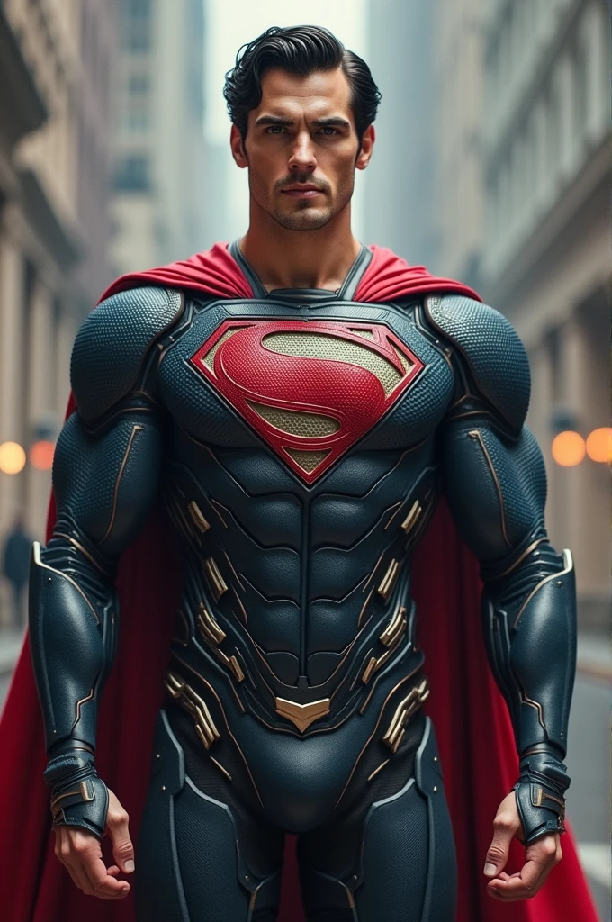 Superman as a cyborg