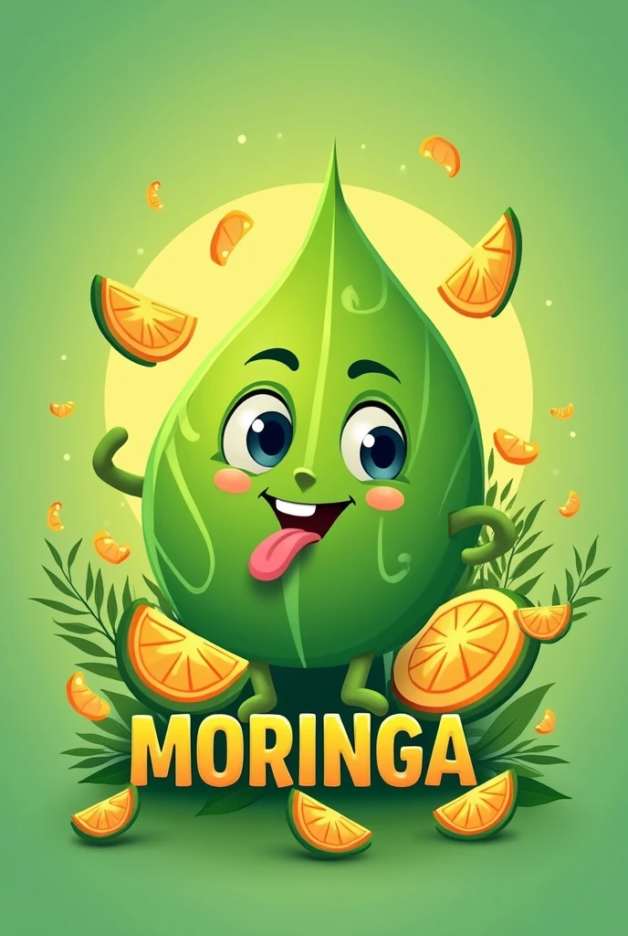 Moringa chips
cartoon design for logo