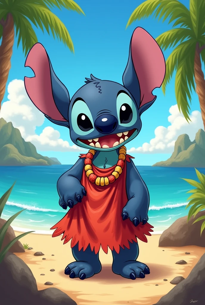 Stitch as Lilo