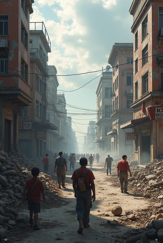 Repairing a fallen city 