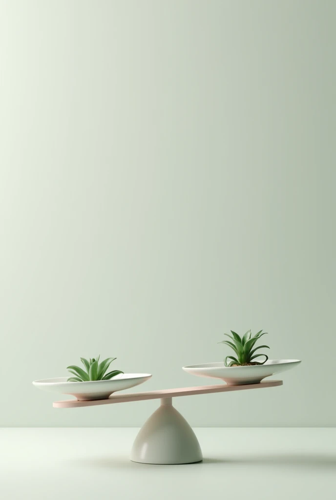 More people are choosing eco-friendly products, even though they often come with a higher price tag. Show a balance scale.
