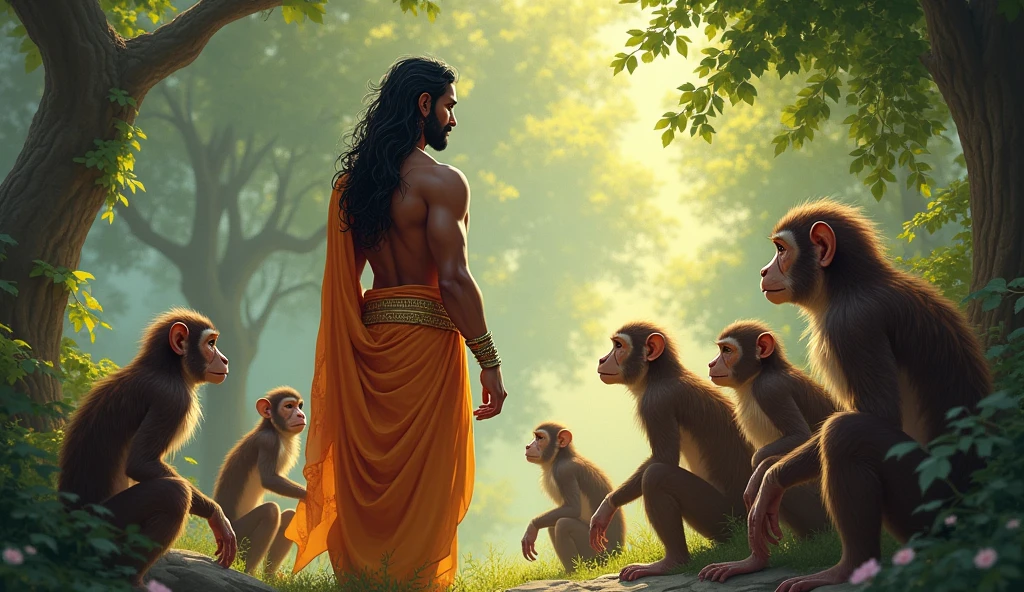 बंदरों ने श्री राम जी को खबर सुनाई