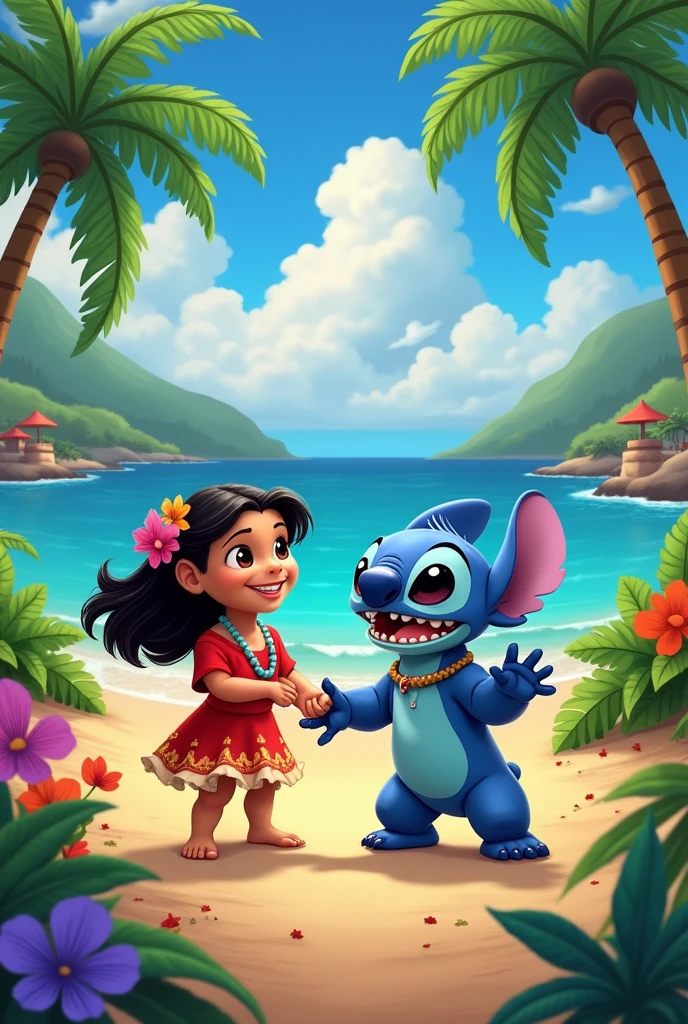 Lilo and Stitch switching personalities and quirks