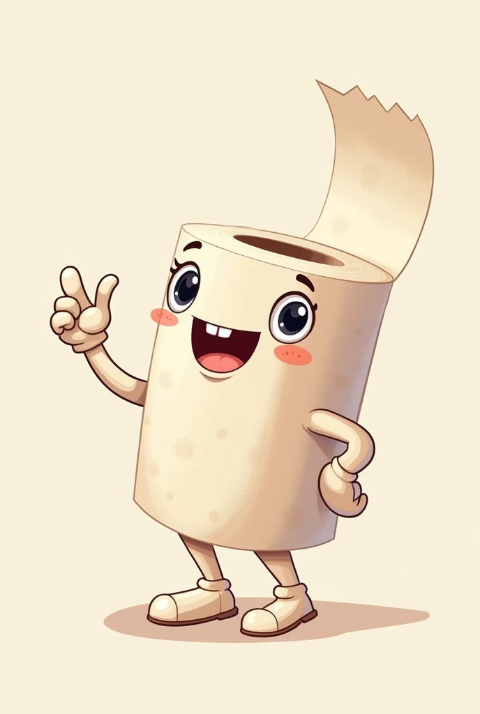 mascote de um papel rot, Simpler,rot, funny, toystory, illustrated, commercial poses, cute