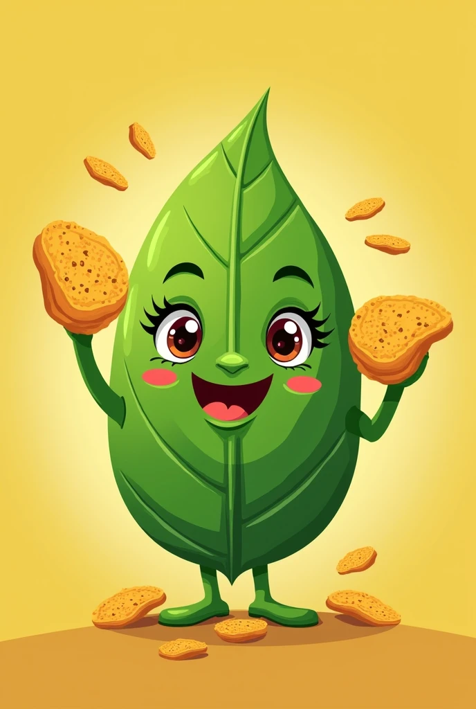 Moringa chips cartoon logo
(Put only MORINGA CHIPS)
