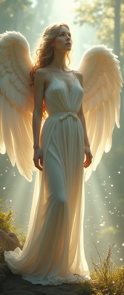 The angel came in human form