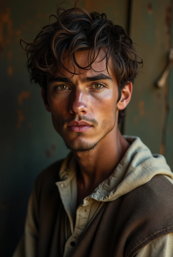 Dutch simple poor young man,, cinematic, perfect lighting, 4k, 8k, 32k, hdr