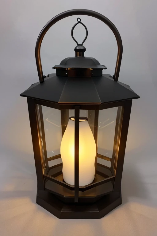One-handed lantern。Please include the following elements：inflammation 、handle 、Surrounding lights、Don&#39;t go for realism, go for cartoon style、White background to accommodate text