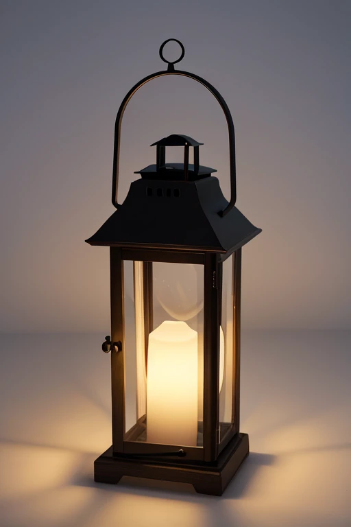 One-handed lantern。Please include the following elements：inflammation 、handle 、Surrounding lights、Don&#39;t go for realism, go for cartoon style、White background to accommodate text