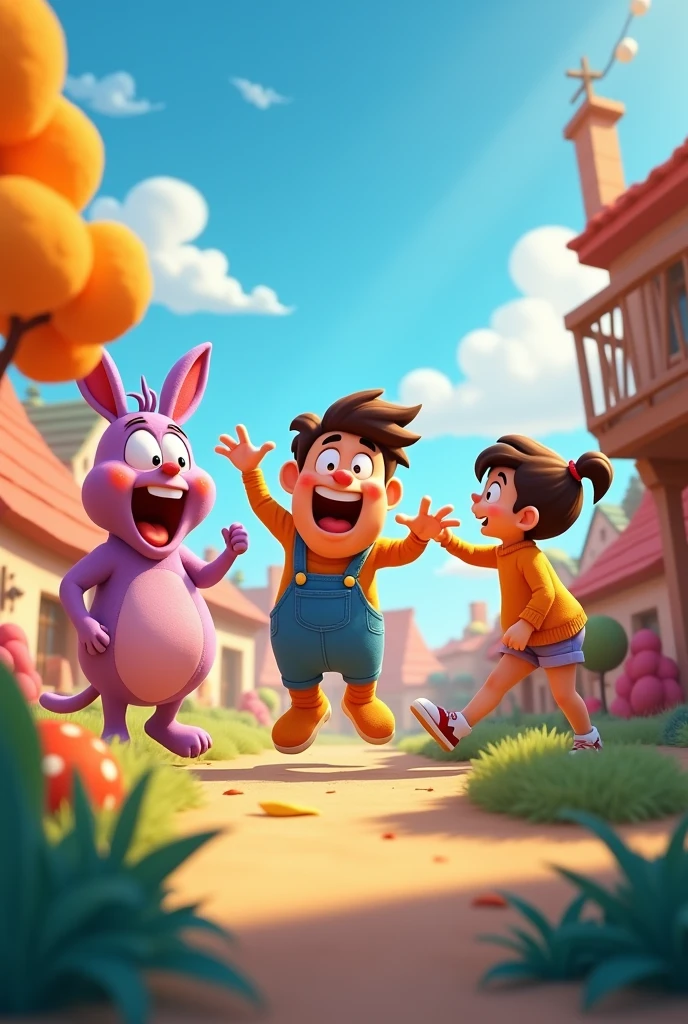 Cartoon video image