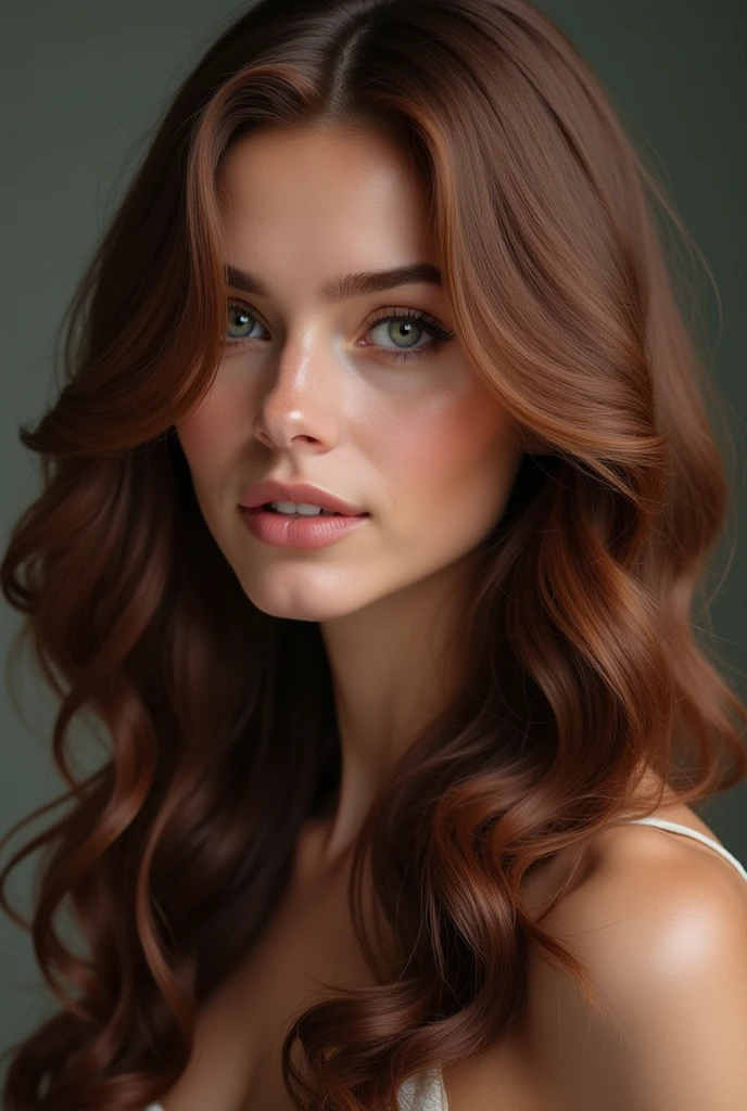 Brown hair