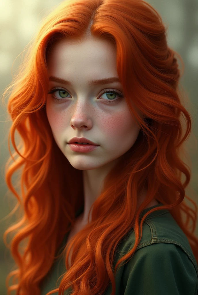 Red hair girl