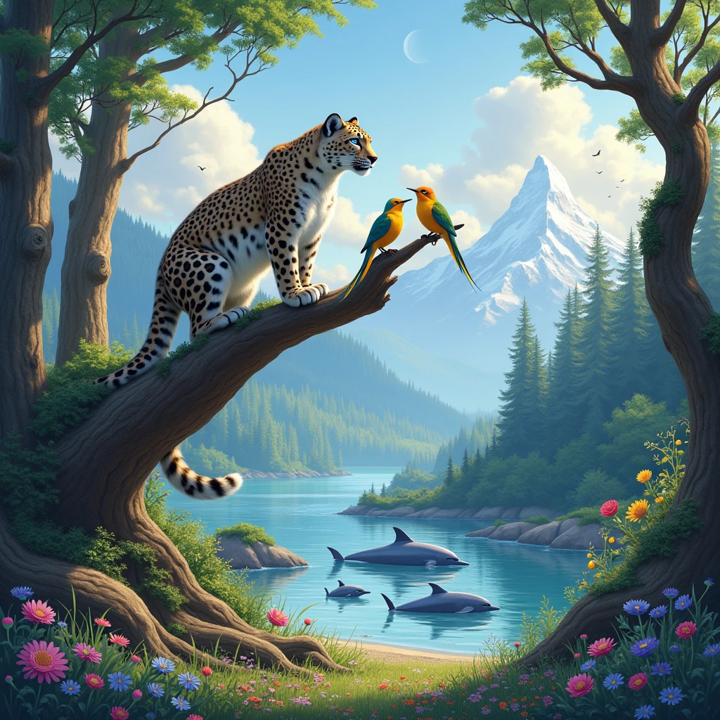 A 12-Month Wildlife-Themed Calendar for 2025: Celebrating the Animal Kingdom
Embark on a journey through the animal kingdom with a 2025 nature-themed calendar that highlights the beauty and diversity of wildlife across the globe. Each month showcases a different aspect of the animal world, offering a glimpse into the lives of creatures that share our planet.
January: The Majestic Snow Leopard
Under the twilight sky, the snow leopard prowls the snow-capped mountains of Asia. This elusive predator, with its thick fur and striking blue eyes, is a symbol of the resilience and adaptability of life in the harshest of conditions.
February: The Lovebirds of Valentine's Day
In the heart of a lush forest, a pair of lovebirds perch on a heart-shaped tree, symbolizing the love and affection of Valentine's Day. Their vibrant plumage and melodic songs echo through the woods, a testament to the power of love in nature.
March: The Springtime Chorus of Frogs
As spring arrives, the air is filled with the melodious chorus of frogs. Amidst the blossoming cherry trees, these amphibians come together to sing their love songs, heralding the renewal of life and the awakening of the natural world.
April: The Majestic Elephants by the Waterfall
In the vivid green jungle, a family of elephants gathers at a serene waterfall. These gentle giants, with their intricate social structures and deep intelligence, epitomize the harmony between the animal kingdom and the environment.
May: The Flamingos of the Wetlands
A carpet of colorful wildflowers spreads across a grassland, providing a vibrant backdrop for a flock of flamingos. These pink-hued birds, with their long legs and distinctive beaks, are a symbol of the beauty and diversity of avian life.
June: The Dolphins of the Sunny Beach
The crystal-clear waters of a sunny beach are home to a playful pod of dolphins. These intelligent marine mammals, with their acrobatic displays and social behaviors, remind us of the wonders of the ocea