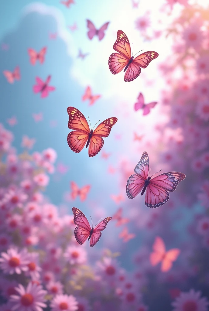 animated butterfly background